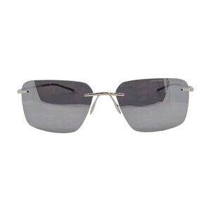 Porsche Design Gray and Silver  Sunglasses In titanium